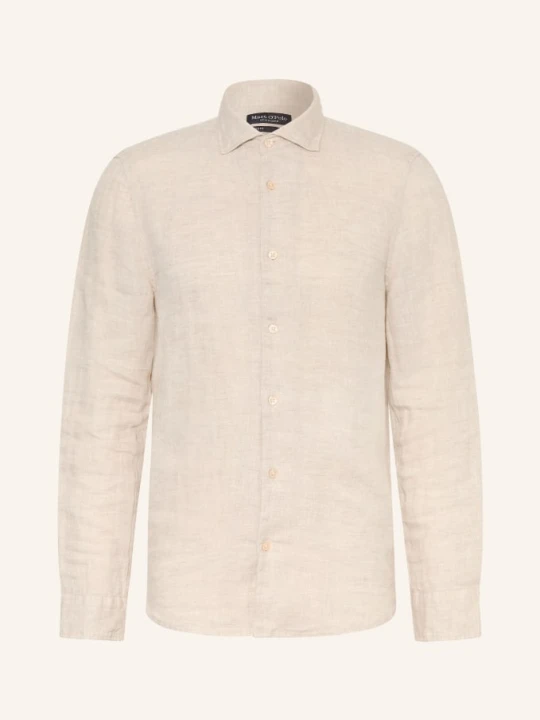 Zdjęcie produktu Marc O'polo Koszula Lniana O Kroju Dopasowanym beige