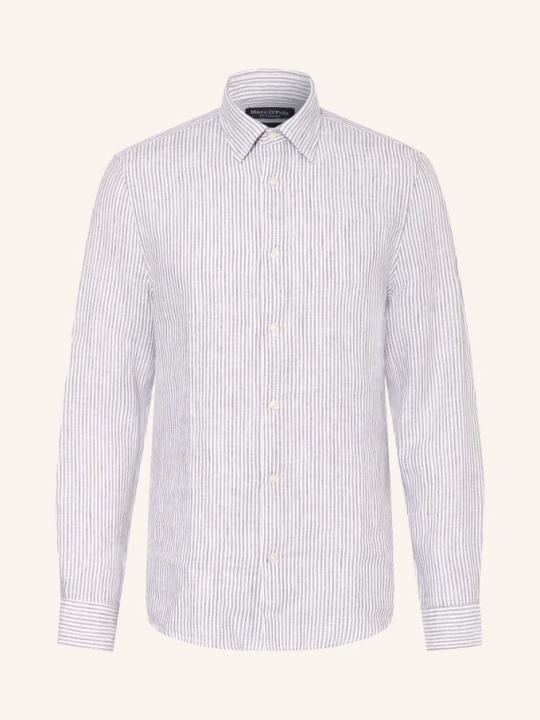 Zdjęcie produktu Marc O'polo Koszula Lniana O Kroju Regular Fit grau