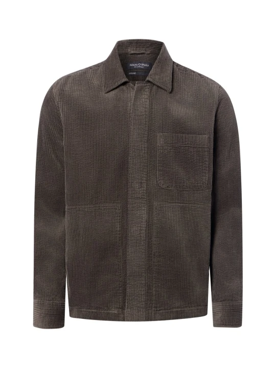 Zdjęcie produktu Marc O'Polo koszula typu overshirt Mężczyźni Regular Fit Sztruks brązowy