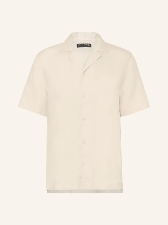 Zdjęcie produktu Marc O'polo Koszula Wypoczynkowa O Regularnym Kroju, Wykonana Z Lnu beige JASNOBRĄZOWY
