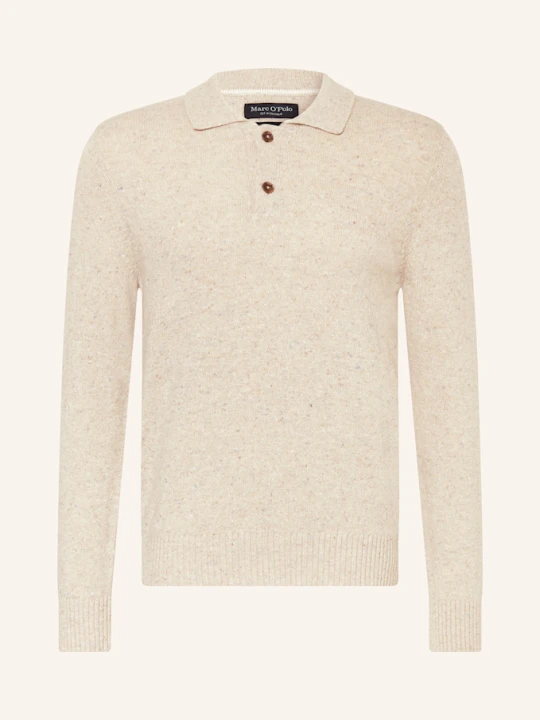 Zdjęcie produktu Marc O'polo Koszulka Polo Z Dzianiny beige