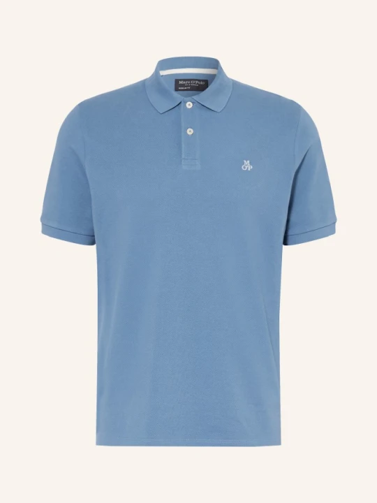 Zdjęcie produktu Marc O'polo Koszulka Polo Z Pikowanym Wzorem Regular Fit blau NIEBIESKI
