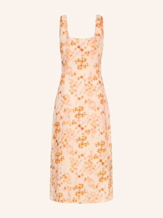 Zdjęcie produktu Marc O'polo Lniana Sukienka Z Wycięciami orange