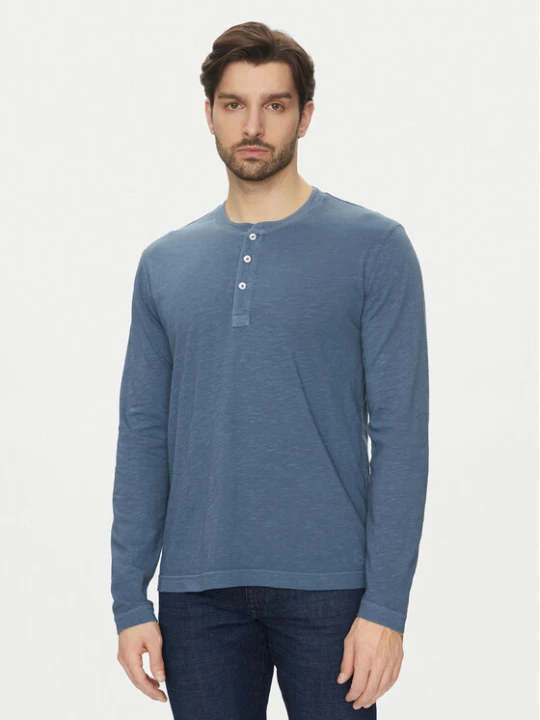 Zdjęcie produktu Marc O'Polo Longsleeve 522 2246 52064 Niebieski Regular Fit