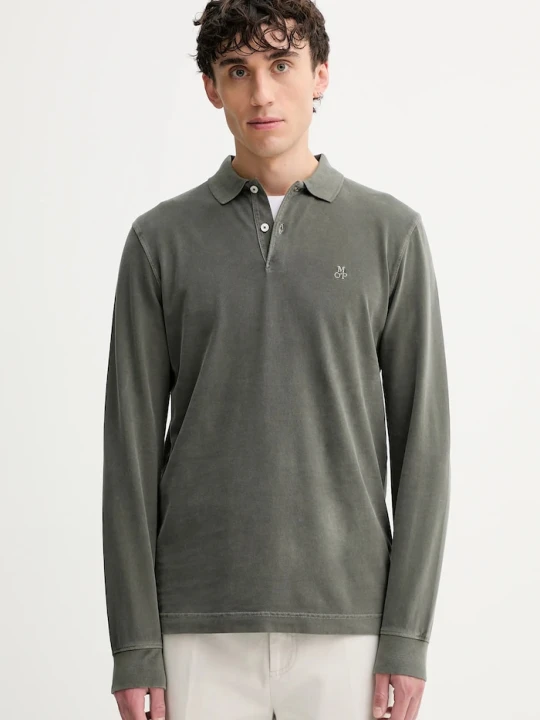 Zdjęcie produktu Marc O'Polo longsleeve bawełniany zielony