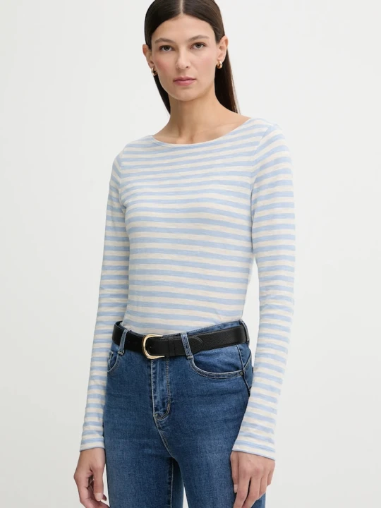 Zdjęcie produktu Marc O'Polo longsleeve bawełniany niebieski