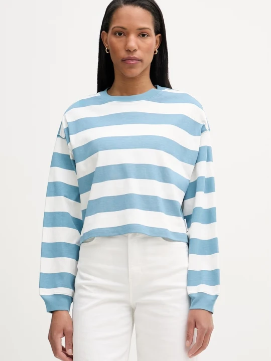 Zdjęcie produktu Marc O'Polo longsleeve damski bawełniany niebieski