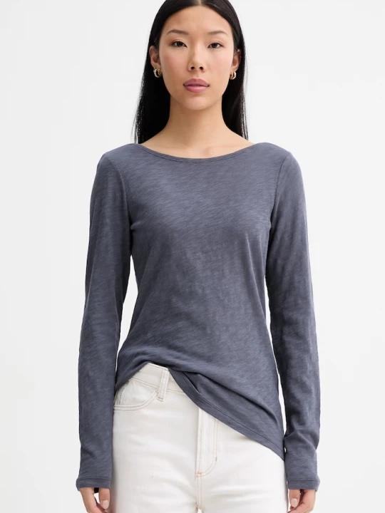 Zdjęcie produktu Marc O'Polo longsleeve damski bawełniany granatowy