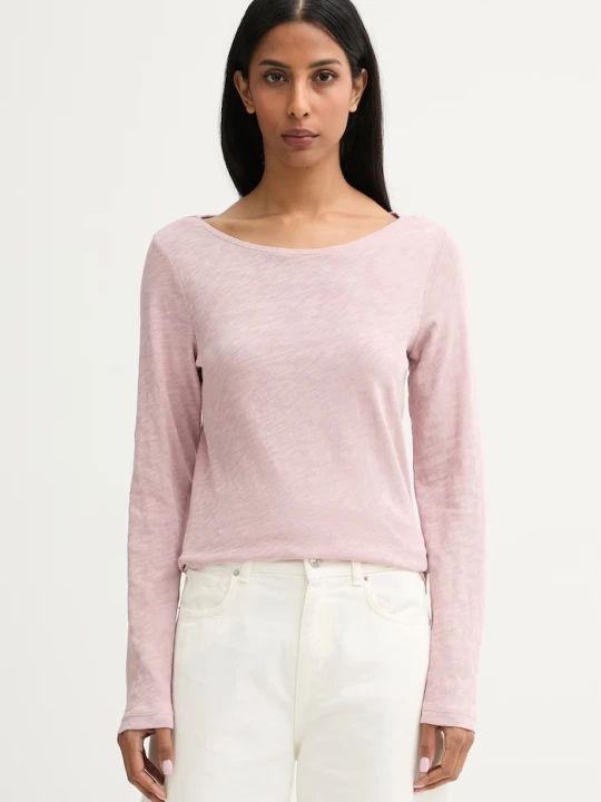 Zdjęcie produktu Marc O'Polo longsleeve damski bawełniany różowy