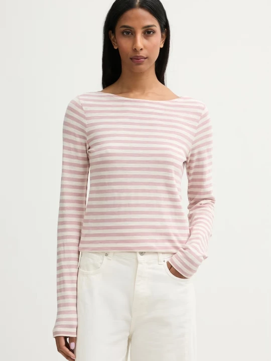 Zdjęcie produktu Marc O'Polo longsleeve damski bawełniany różowy