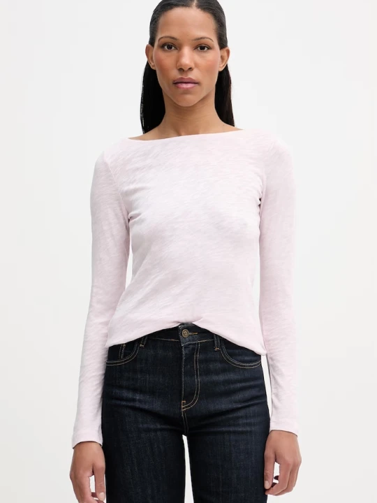 Zdjęcie produktu Marc O'Polo longsleeve damski bawełniany różowy
