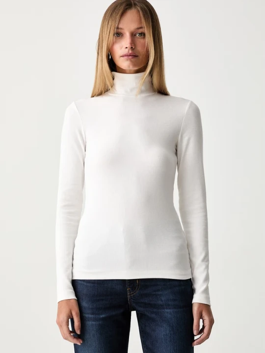 Zdjęcie produktu Marc O'Polo longsleeve damski z modalem beżowy