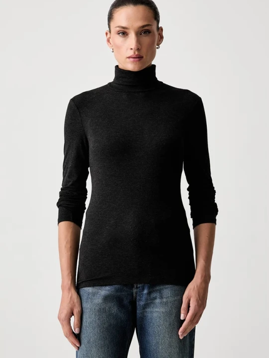 Zdjęcie produktu Marc O'Polo longsleeve damski z modalem szary