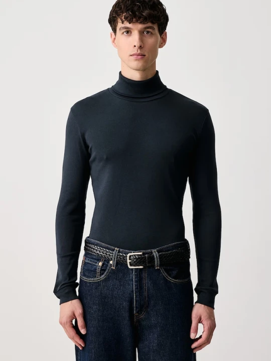 Zdjęcie produktu Marc O'Polo longsleeve męski bawełniany granatowy