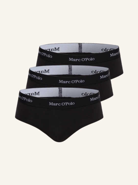 Zdjęcie produktu Marc O'polo Majtki, 3 Szt. schwarz CZARNY