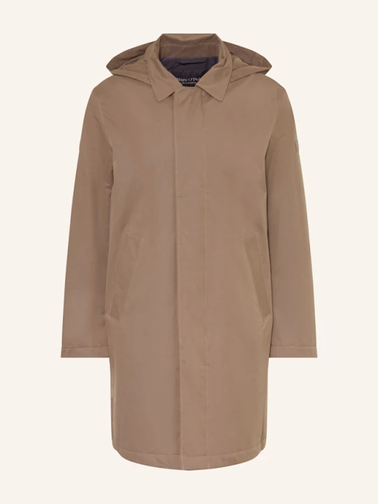 Zdjęcie produktu Marc O'polo Parka Z Odpinanym Kapturem beige BRĄZOWY