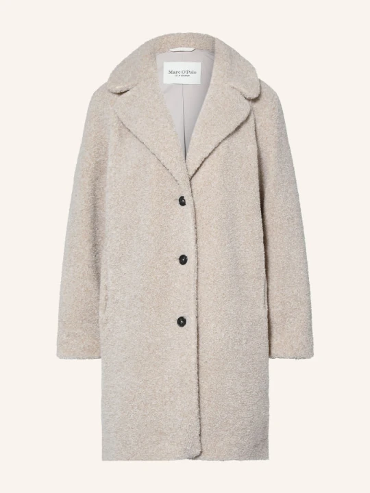 Zdjęcie produktu Marc O'polo Płaszcz Z Futra Teddy beige