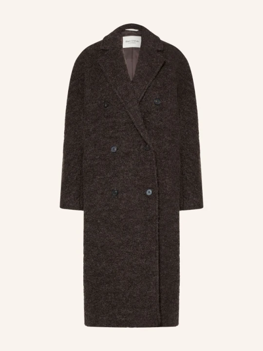 Zdjęcie produktu Marc O'polo Płaszcz Z Tkaniny Bouclé braun