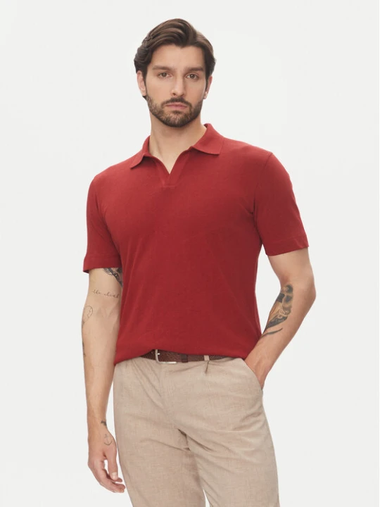 Zdjęcie produktu Marc O'Polo Polo 523 2091 53026 Czerwony Regular Fit