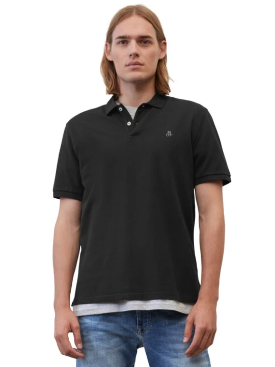 Zdjęcie produktu Marc O'Polo Polo B21223053092 Czarny Regular Fit
