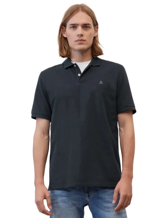 Zdjęcie produktu Marc O'Polo Polo B21223053092 Niebieski Regular Fit Granatowy