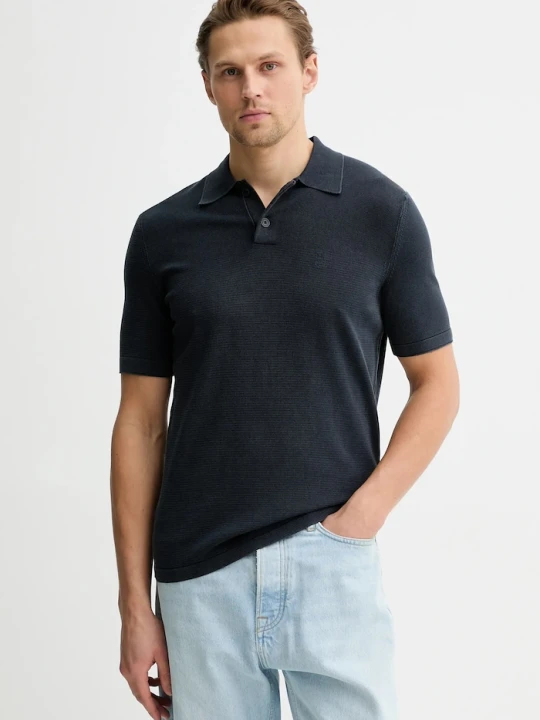 Zdjęcie produktu Marc O'Polo polo bawełniane granatowy