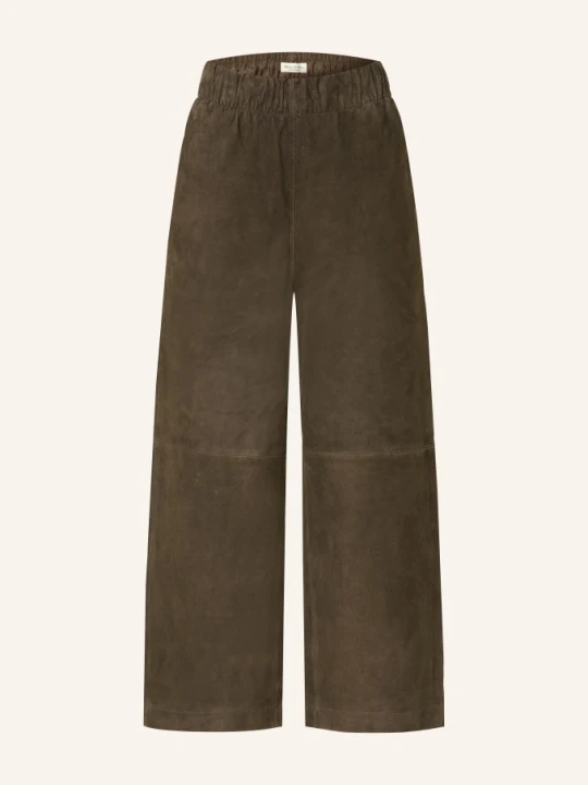 Zdjęcie produktu Marc O'polo Spodnie 7 / 8 Ze Skóry gruen KHAKI