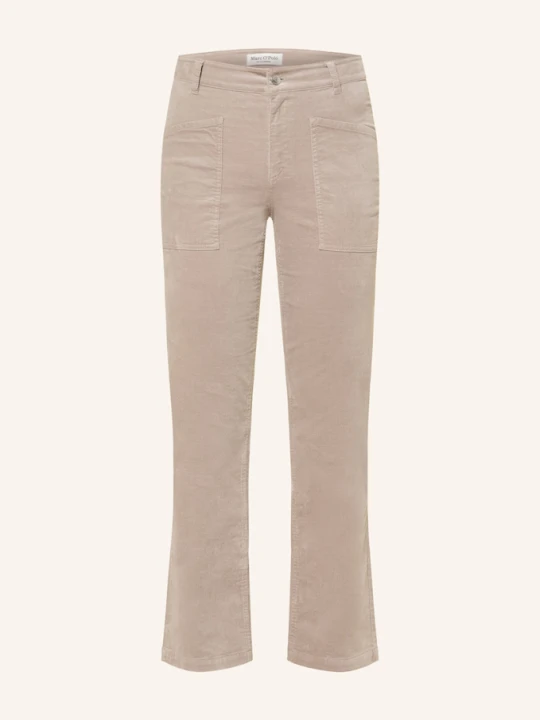 Zdjęcie produktu Marc O'polo Spodnie Bootcut Kiruna Z Aksamitu grau JASNOCZARY