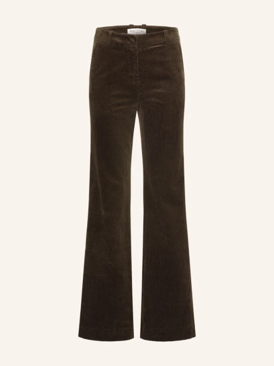 Zdjęcie produktu Marc O'polo Spodnie Bootcut Z Rozszerzanymi Nogawkami Z Sztruksu braun CIEMNOBRĄZOWY