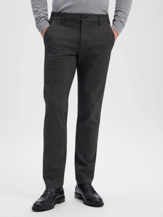 Zdjęcie produktu Marc O'Polo spodnie chino Mężczyźni Bawełna szary