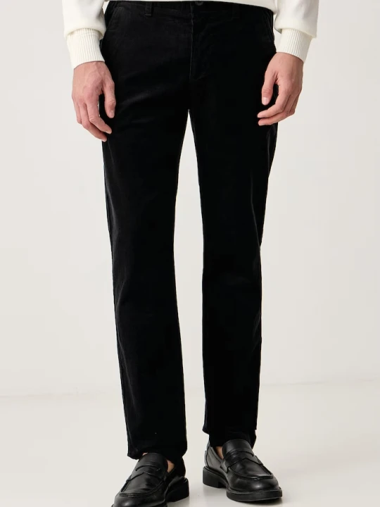 Zdjęcie produktu Marc O'Polo spodnie slim fit męskie sztruksowe czarny