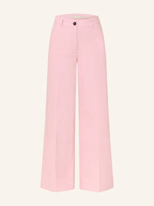 Zdjęcie produktu Marc O'polo Spodnie Z Marle Margo Wide rosa RÓŻOWY