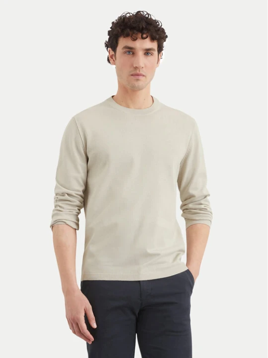 Zdjęcie produktu Marc O'Polo Sweter 522 5123 60248 Beżowy Regular Fit