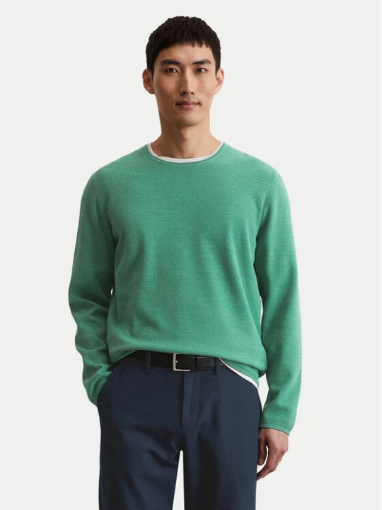 Zdjęcie produktu Marc O'Polo Sweter 526 5023 60080 Zielony Regular Fit