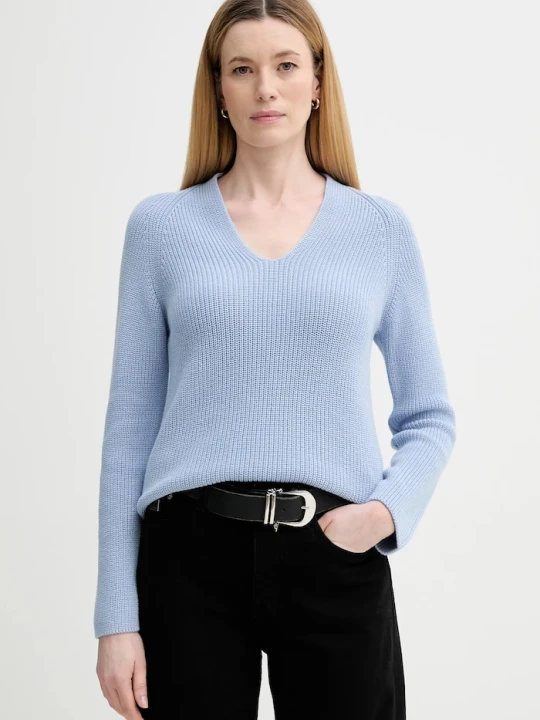 Zdjęcie produktu Marc O'Polo sweter bawełniany niebieski