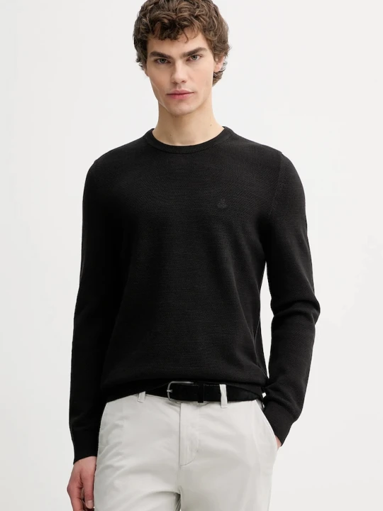 Zdjęcie produktu Marc O'Polo sweter bawełniany czarny