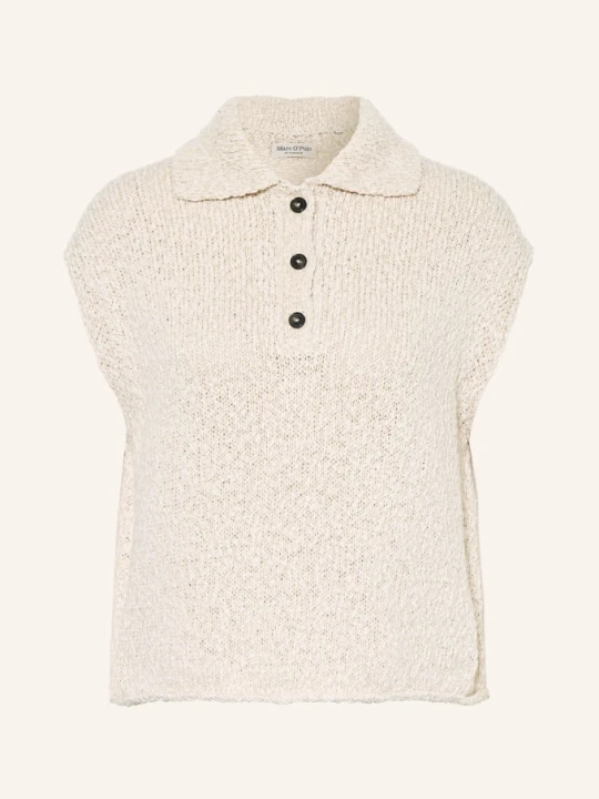 Zdjęcie produktu Marc O'polo Sweter Bez Rękawów beige ECRU