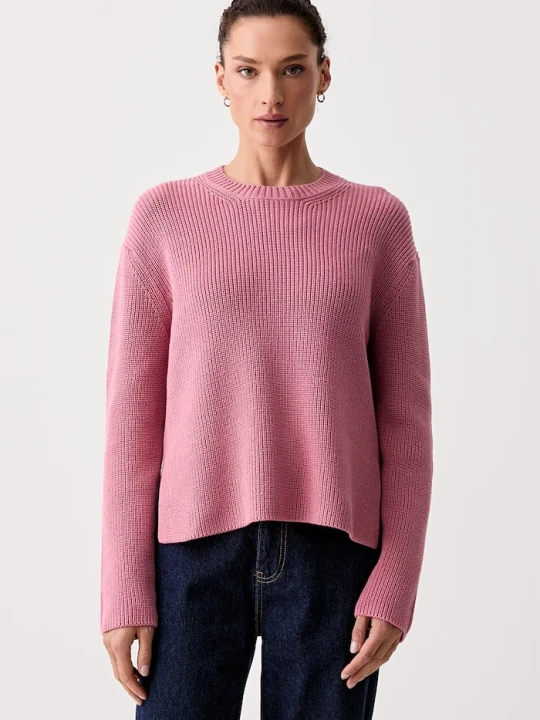 Zdjęcie produktu Marc O'Polo sweter damski bawełniany różowy