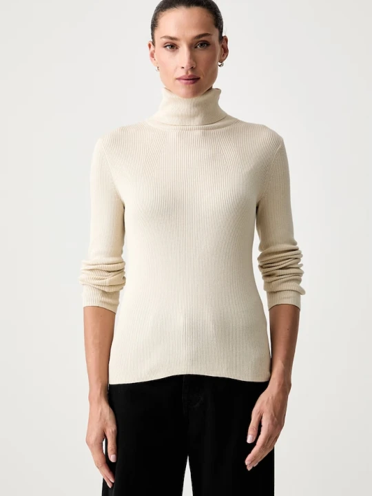 Zdjęcie produktu Marc O'Polo sweter damski bawełniany beżowy