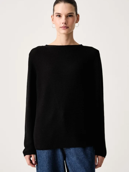 Zdjęcie produktu Marc O'Polo sweter damski bawełniany czarny