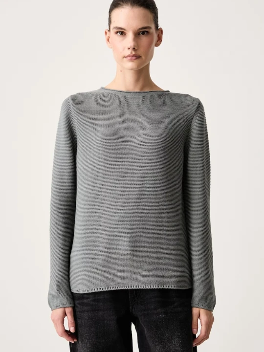 Zdjęcie produktu Marc O'Polo sweter damski bawełniany szary