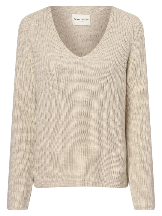Zdjęcie produktu Marc O'Polo Sweter Kobiety Bawełna beżowy