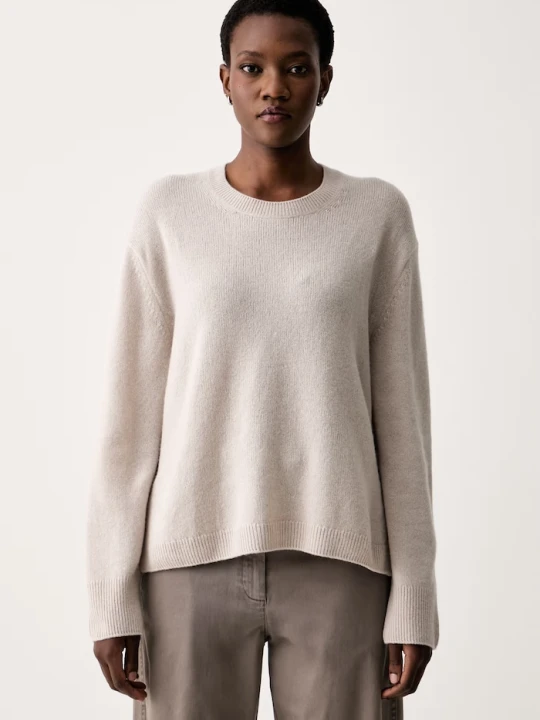Zdjęcie produktu Marc O'Polo sweter damski wełniany beżowy