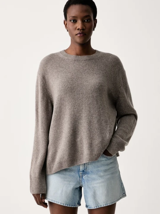 Zdjęcie produktu Marc O'Polo sweter damski wełniany beżowy