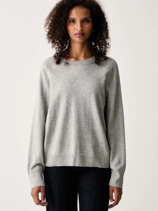 Zdjęcie produktu Marc O'Polo sweter damski z bawełną szary