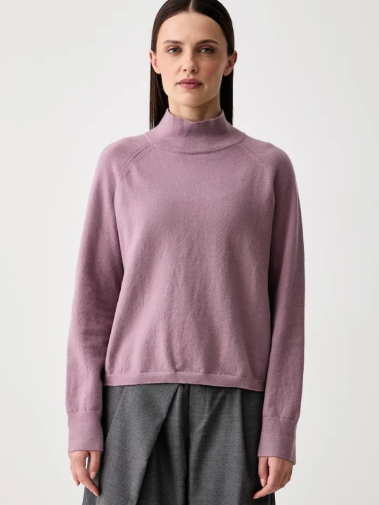 Zdjęcie produktu Marc O'Polo sweter damski z dodatkiem wełny różowy