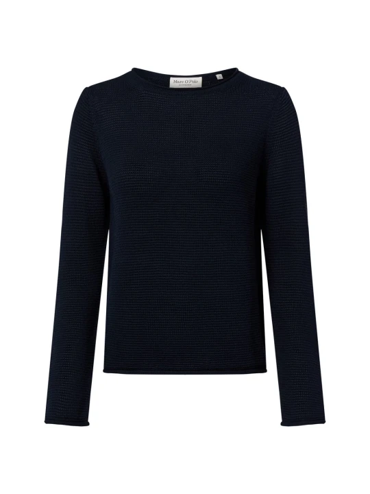 Zdjęcie produktu Marc O'Polo Sweter z dzianiny Kobiety Bawełna niebieski