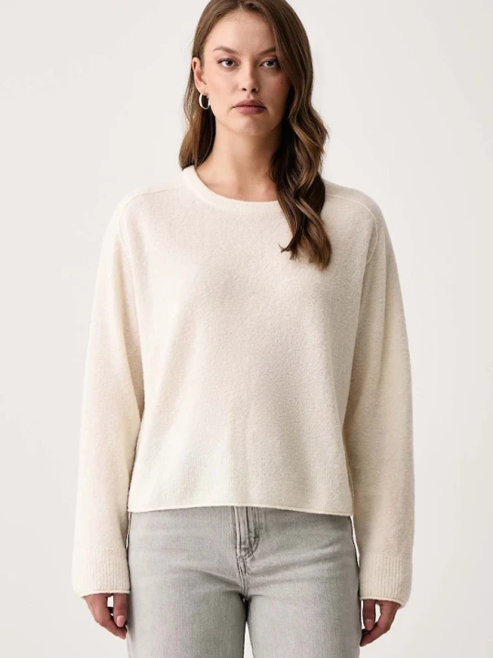 Zdjęcie produktu Marc O'Polo sweter damski z wełną beżowy