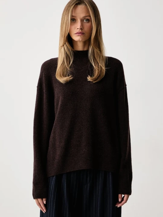 Zdjęcie produktu Marc O'Polo sweter damski z wełną brązowy