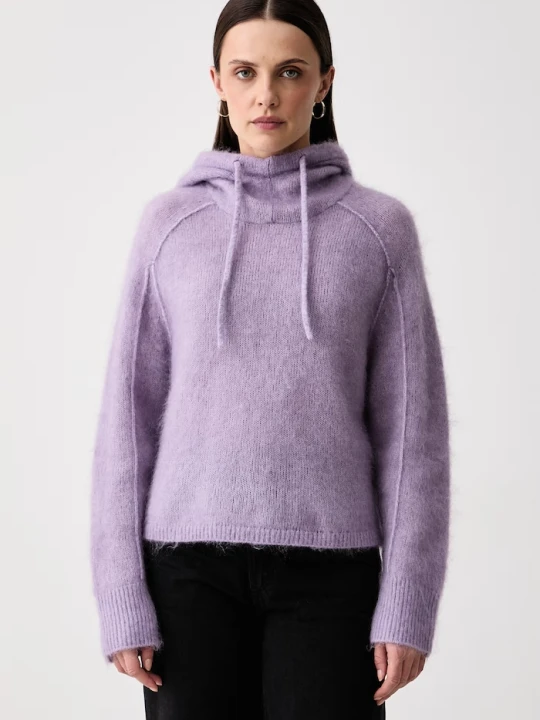 Zdjęcie produktu Marc O'Polo sweter damski z wełną fioletowy